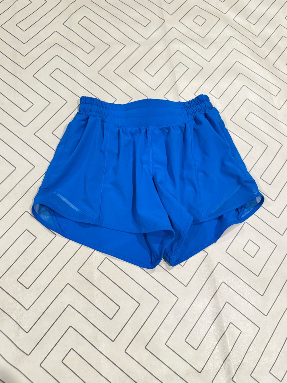 Lululemon Bright Blue Hotty Hot Shorts